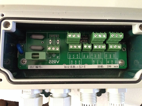 分體式電磁流量計接線(xiàn)圖